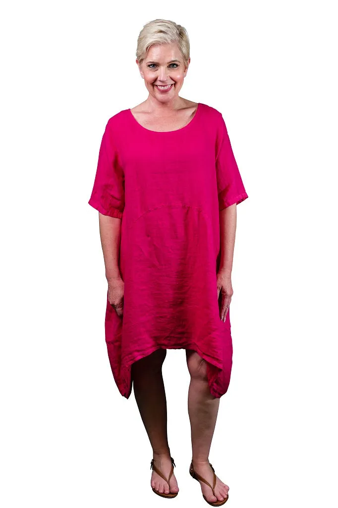 Avery Linen Dress (DSS111) - FINAL SALE