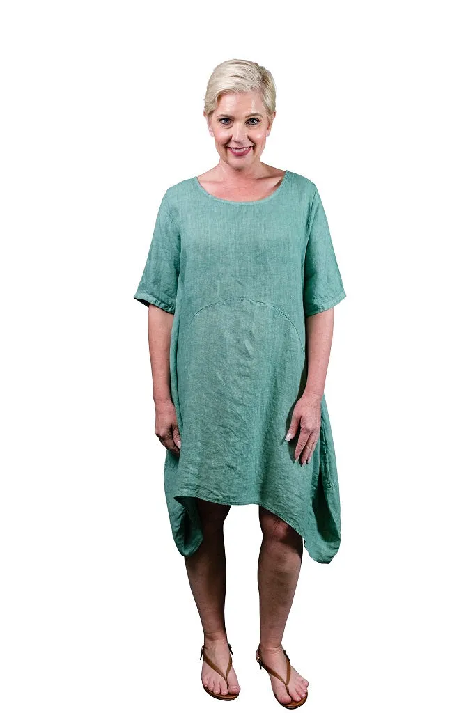 Avery Linen Dress (DSS111) - FINAL SALE