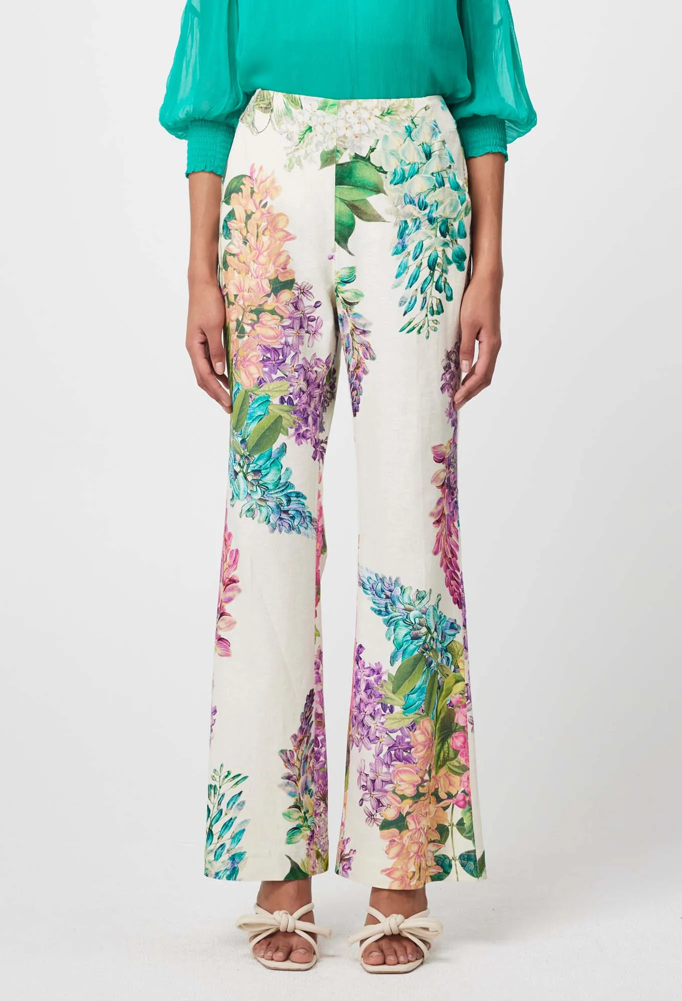 Bahia lace trim pant