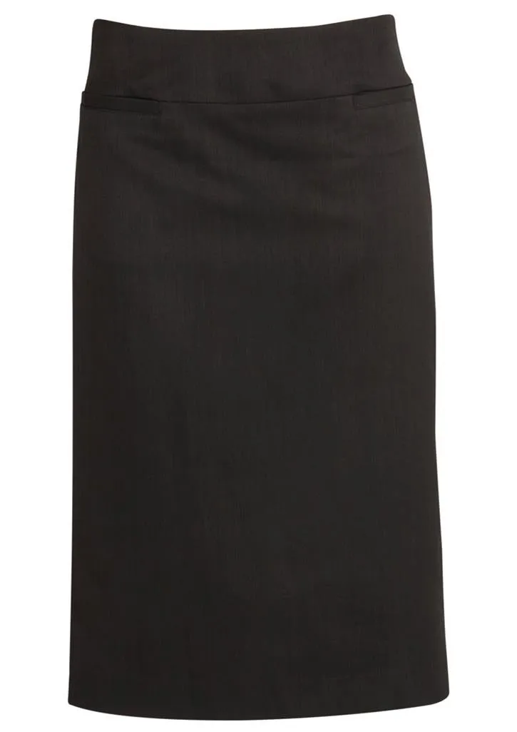 Biz Corporates Womens Cool Stretch Relaxed Fit Lined Skirt (20111)