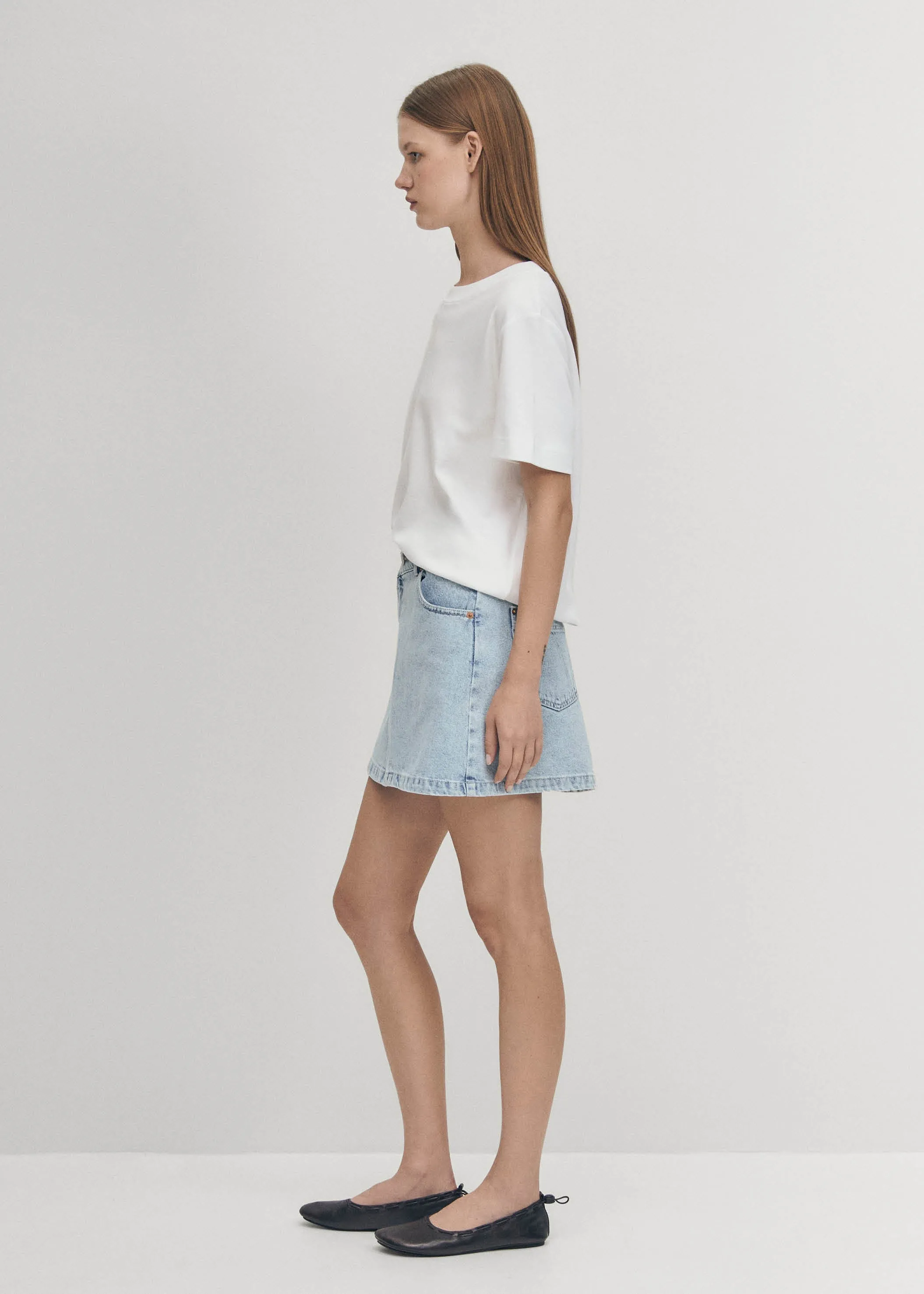 Boston Blue Denim Skirt