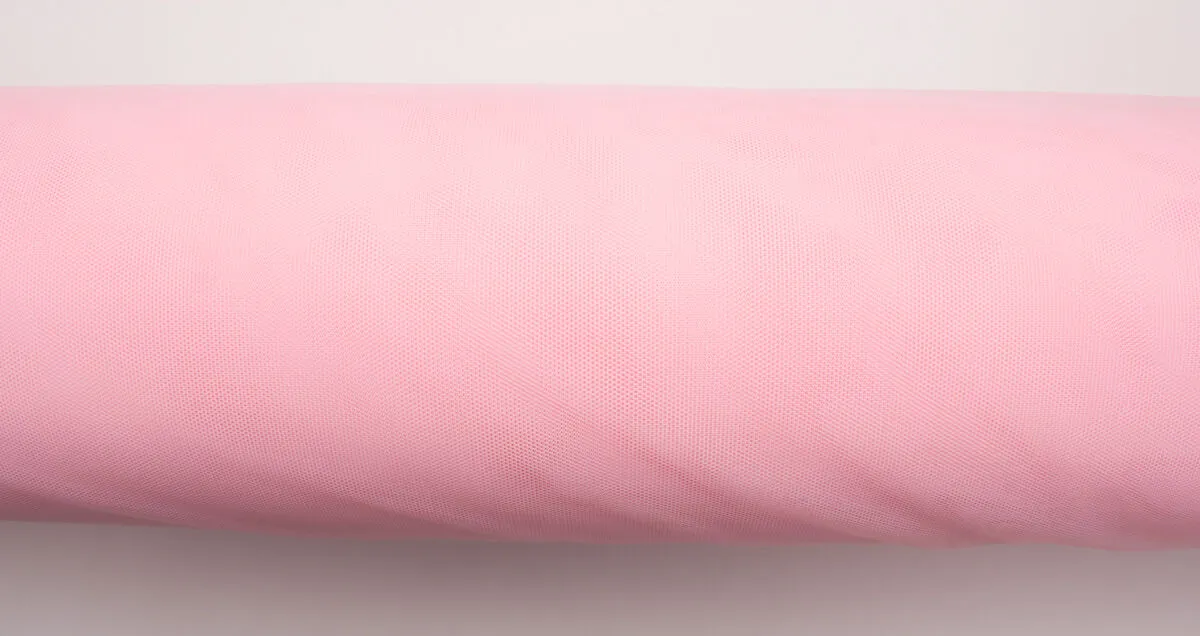 Candy Pink Polyamide Tulle