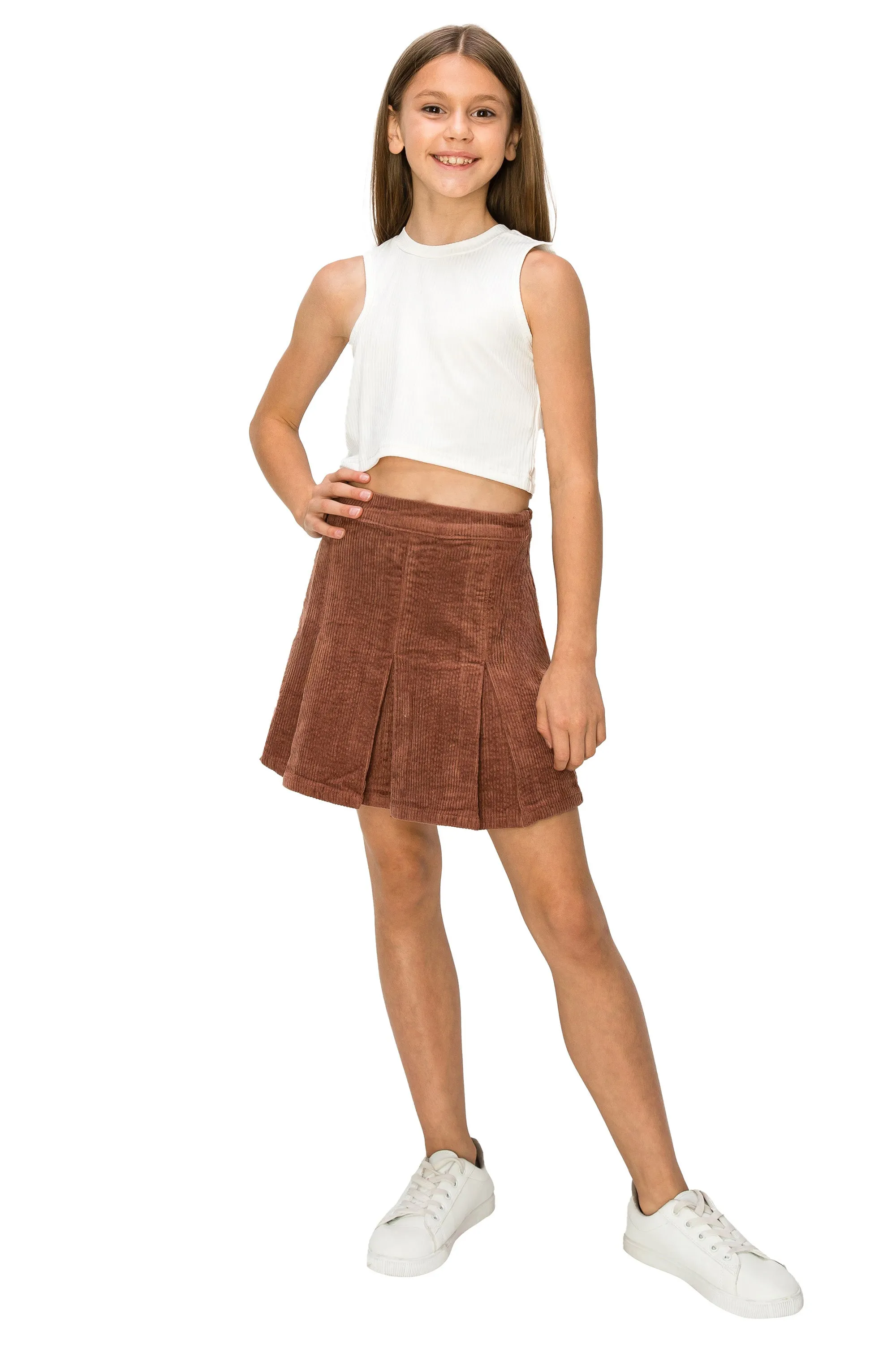 Corduroy Tennis Skirt