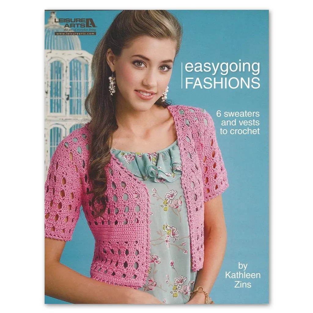 Easygoing Fashions: 6 Sweaters & Vests to Crochet