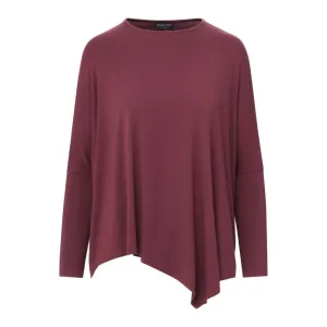 Eden Top Solid Jersey Merlot