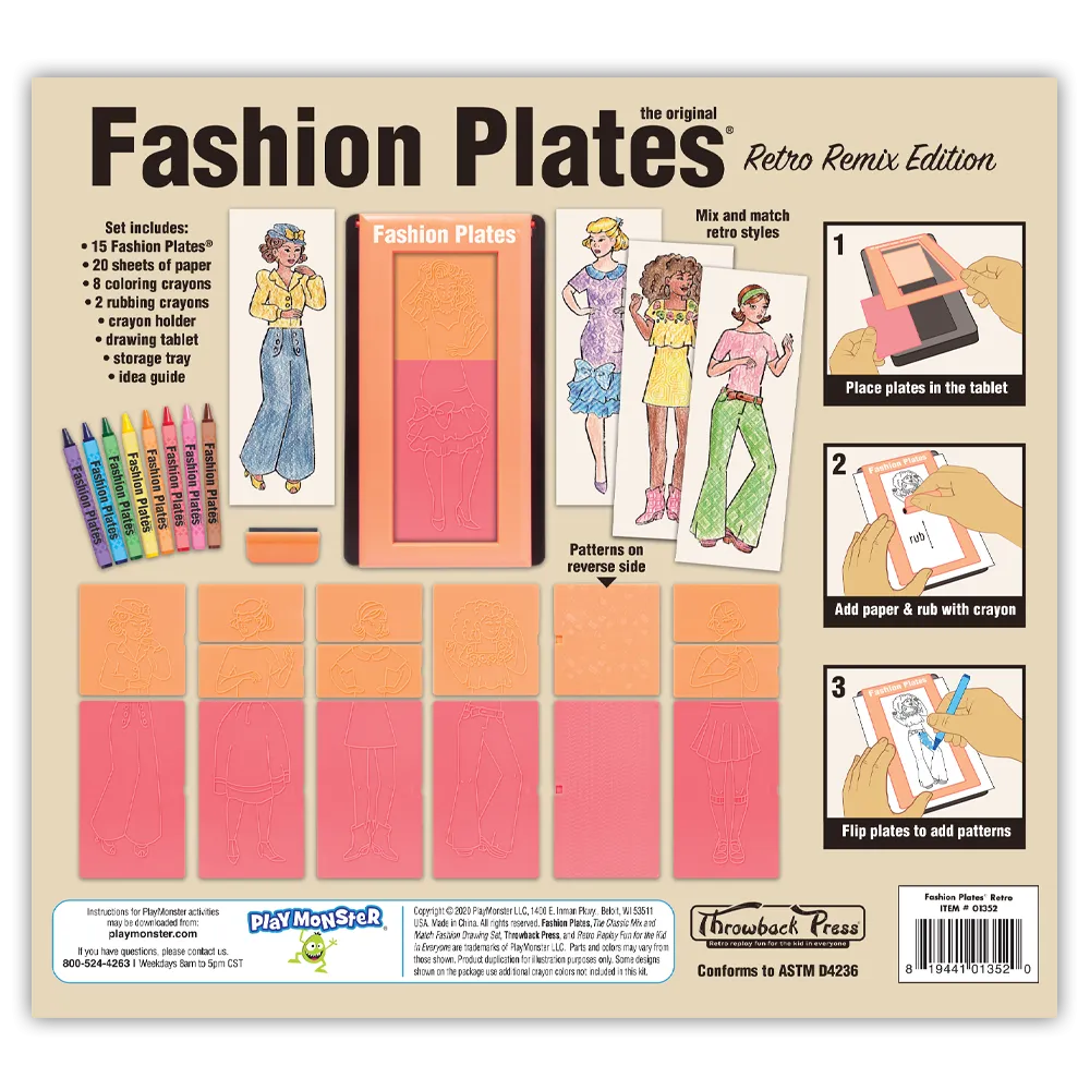 Fashion Plates - Retro Remix