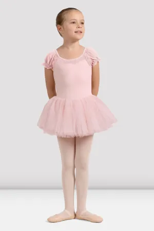 Girls Mirella Miami Cap Sleeve Tutu Dress