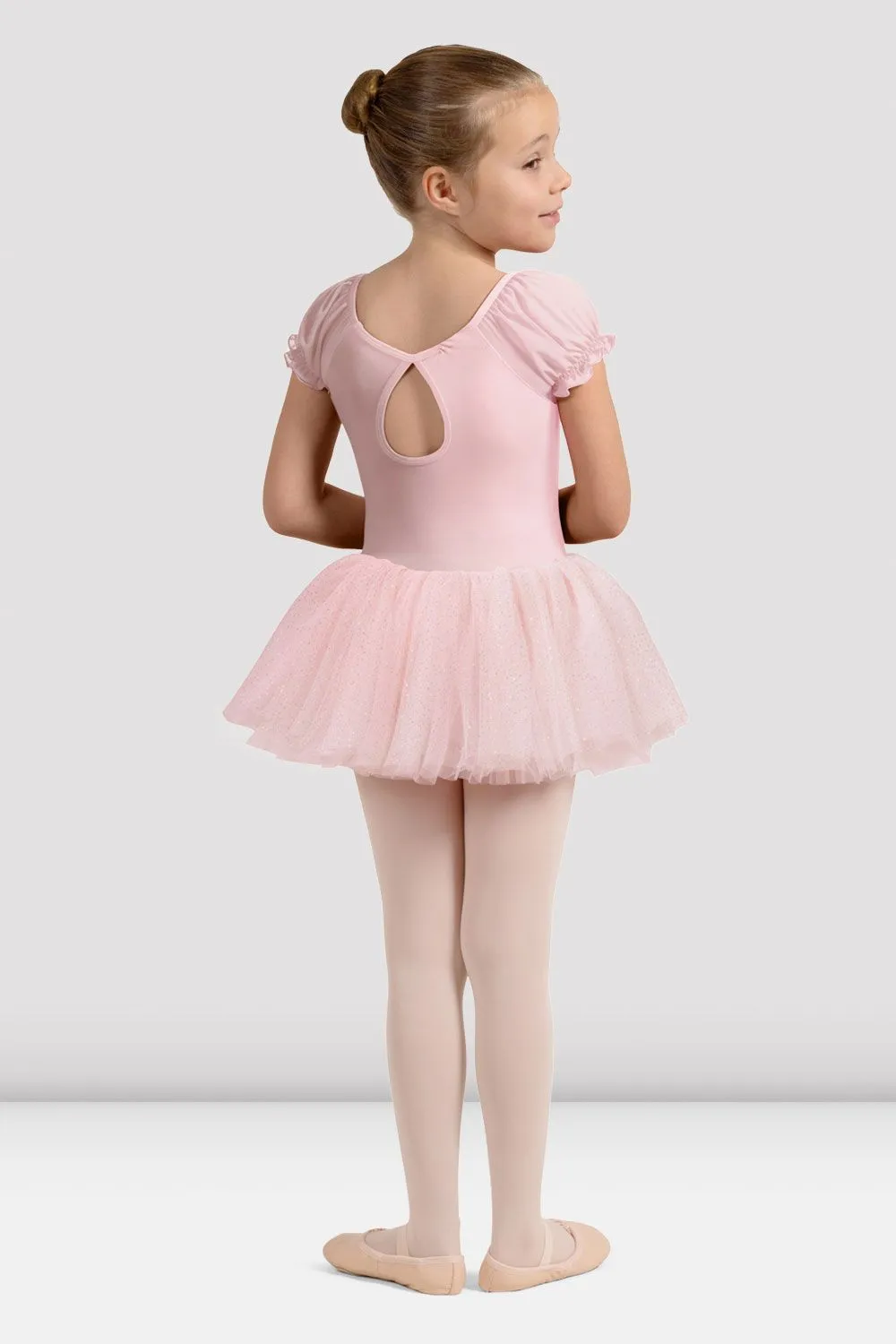 Girls Mirella Miami Cap Sleeve Tutu Dress