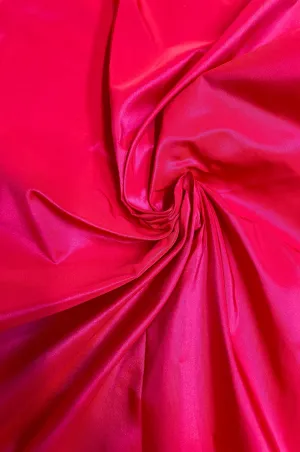 Italian Poly Taffeta Raspberry