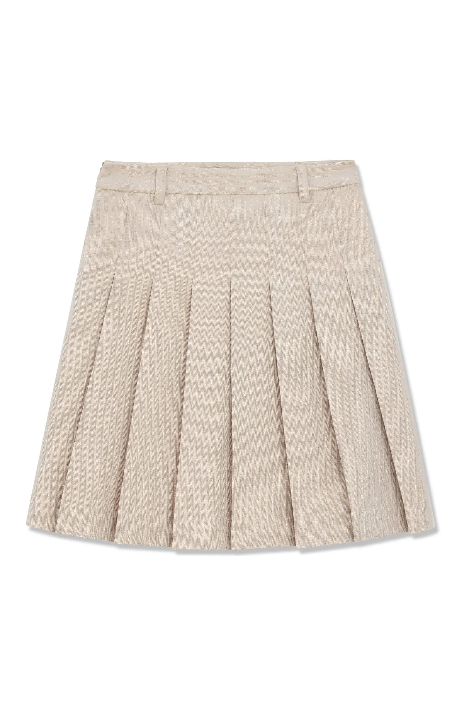 LILY Short Preppy Pleated Skirt