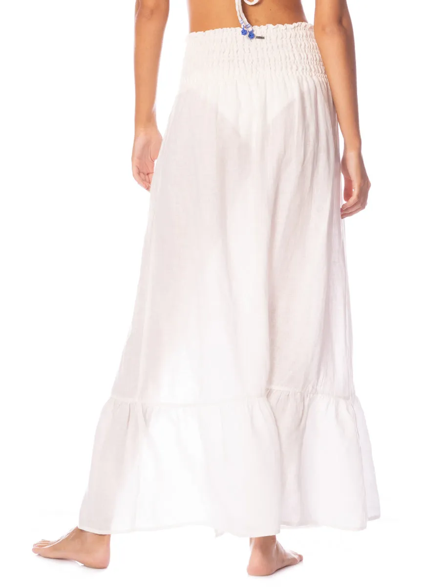 Maaji Antique White Aubrey Long Skirt