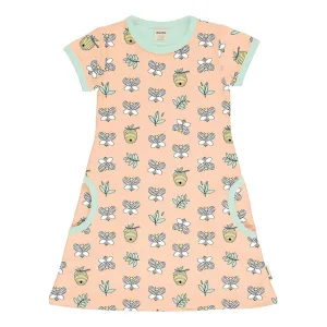 Meyadey  City Bee Short Sleeve Dress