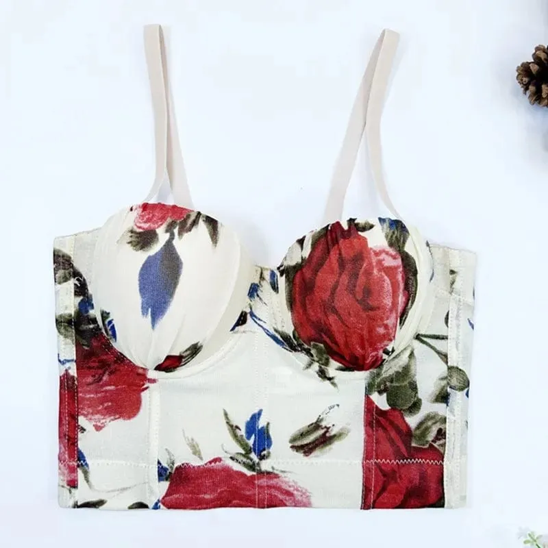 Pastoral Floral Corset