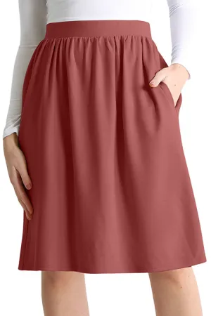 Poise With Pockets Flare Skirt