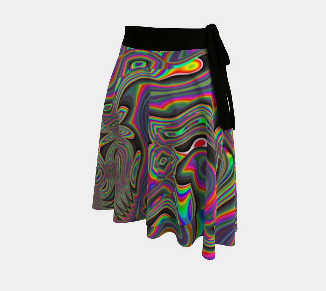 Psy Swirl 3000 | Wrap Skirt | Hubert Solczynski