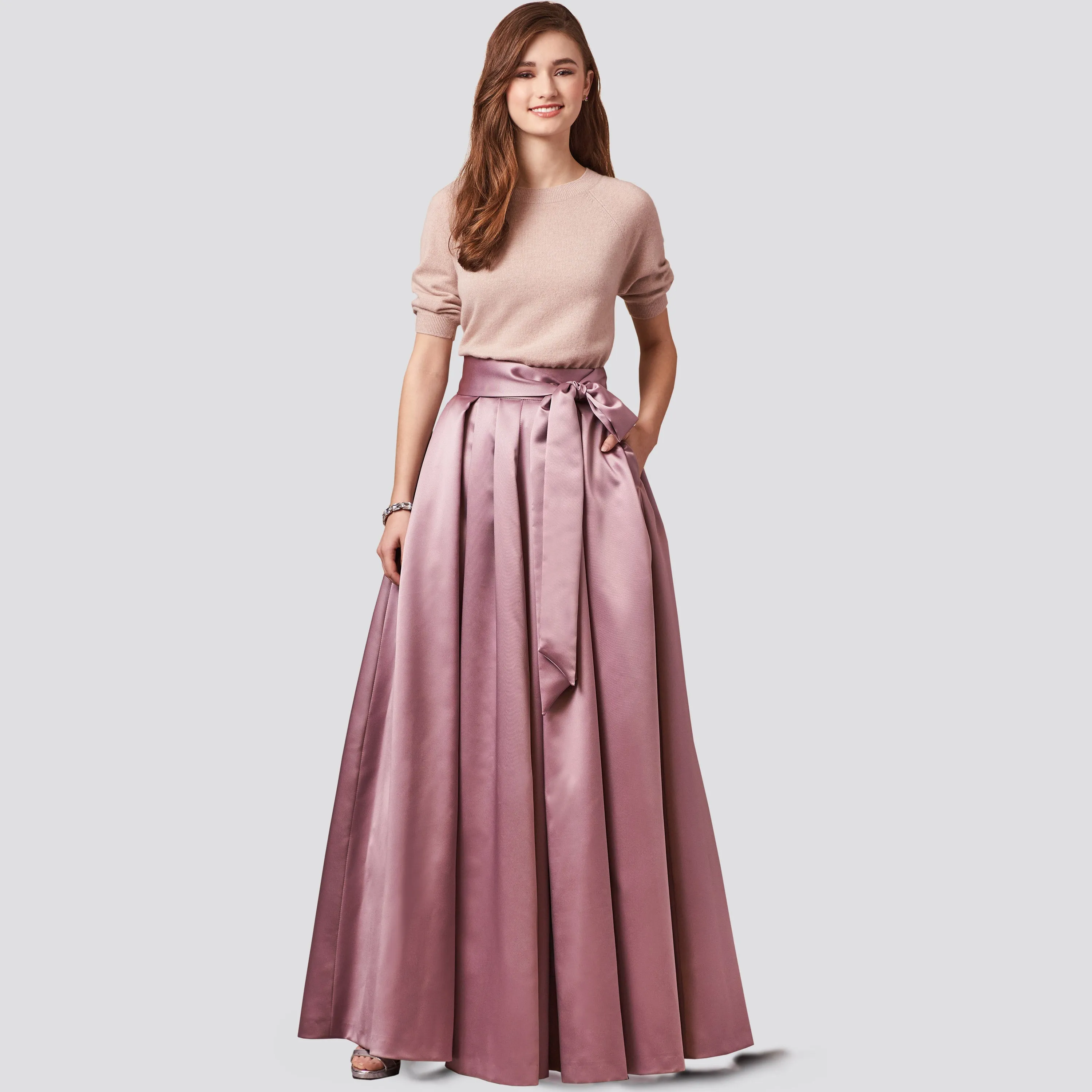 Simplicity Pattern 8743 Misses' Pleated Skirts