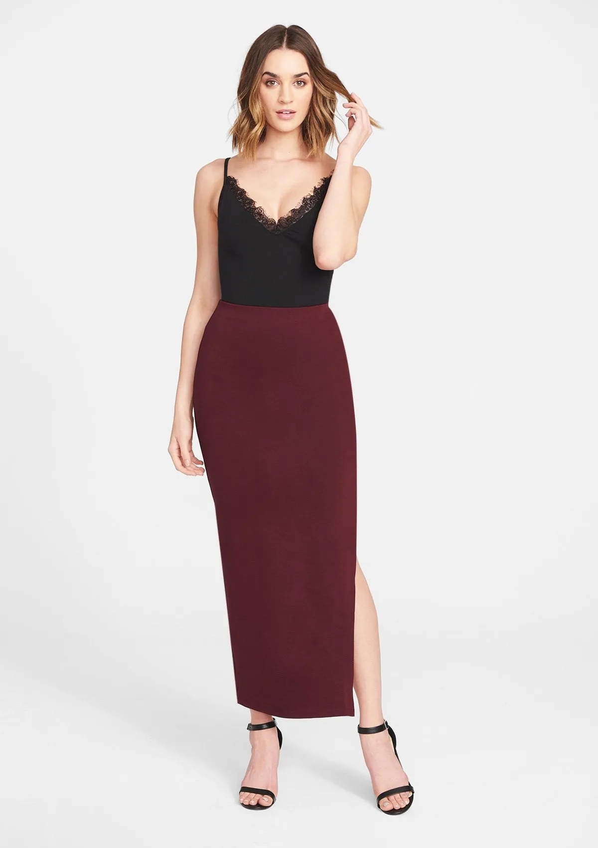 Tall Ponte Knit Skirt