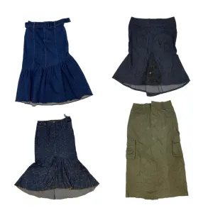 Unique Y2K Denim Skirts (SR-309)