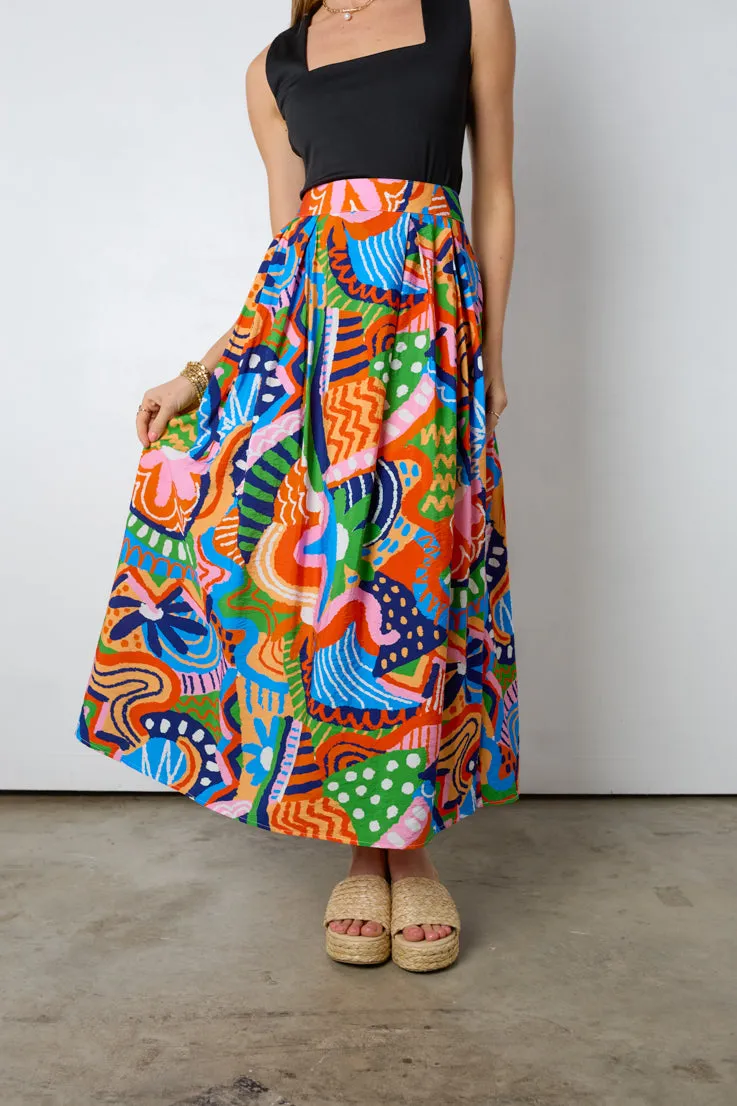 Vibrant Souls Maxi Skirt