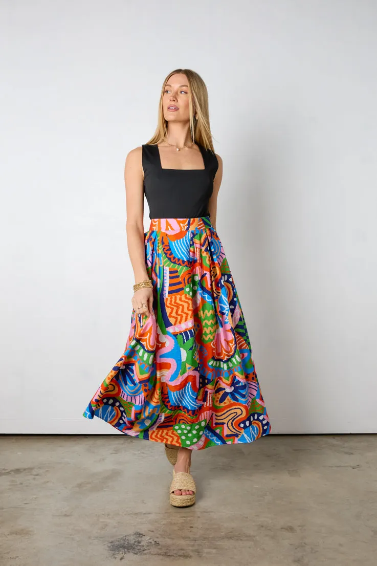 Vibrant Souls Maxi Skirt