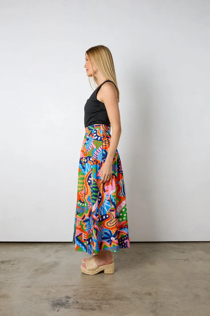 Vibrant Souls Maxi Skirt