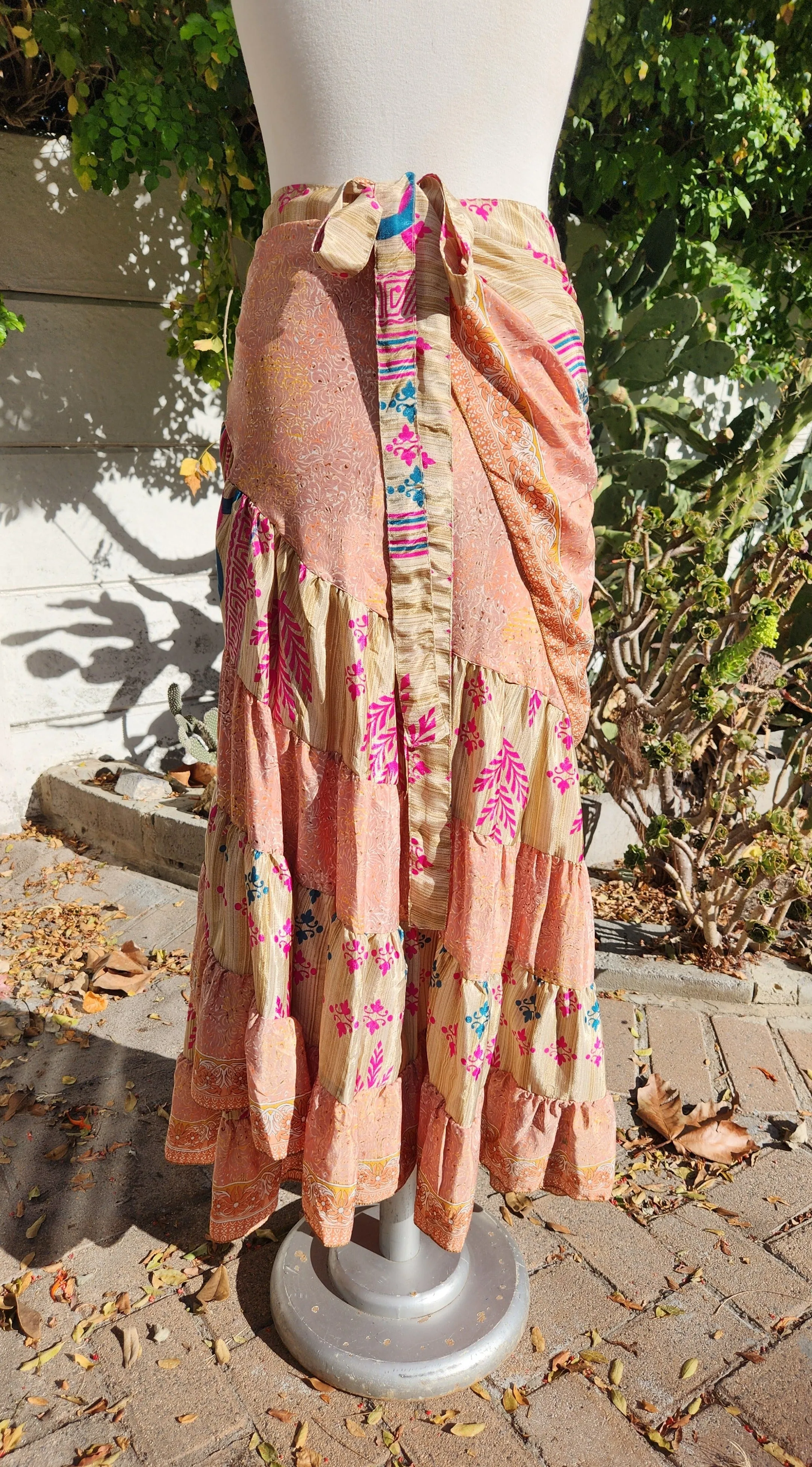 Vintage Silk Gypsy Skirts