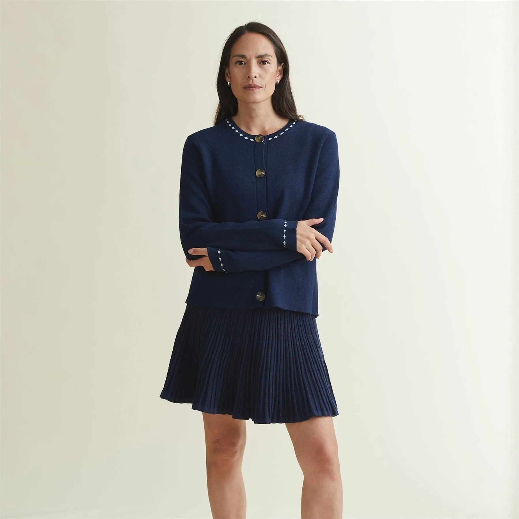 Womens Katha Skirt Dress Blues - AW24