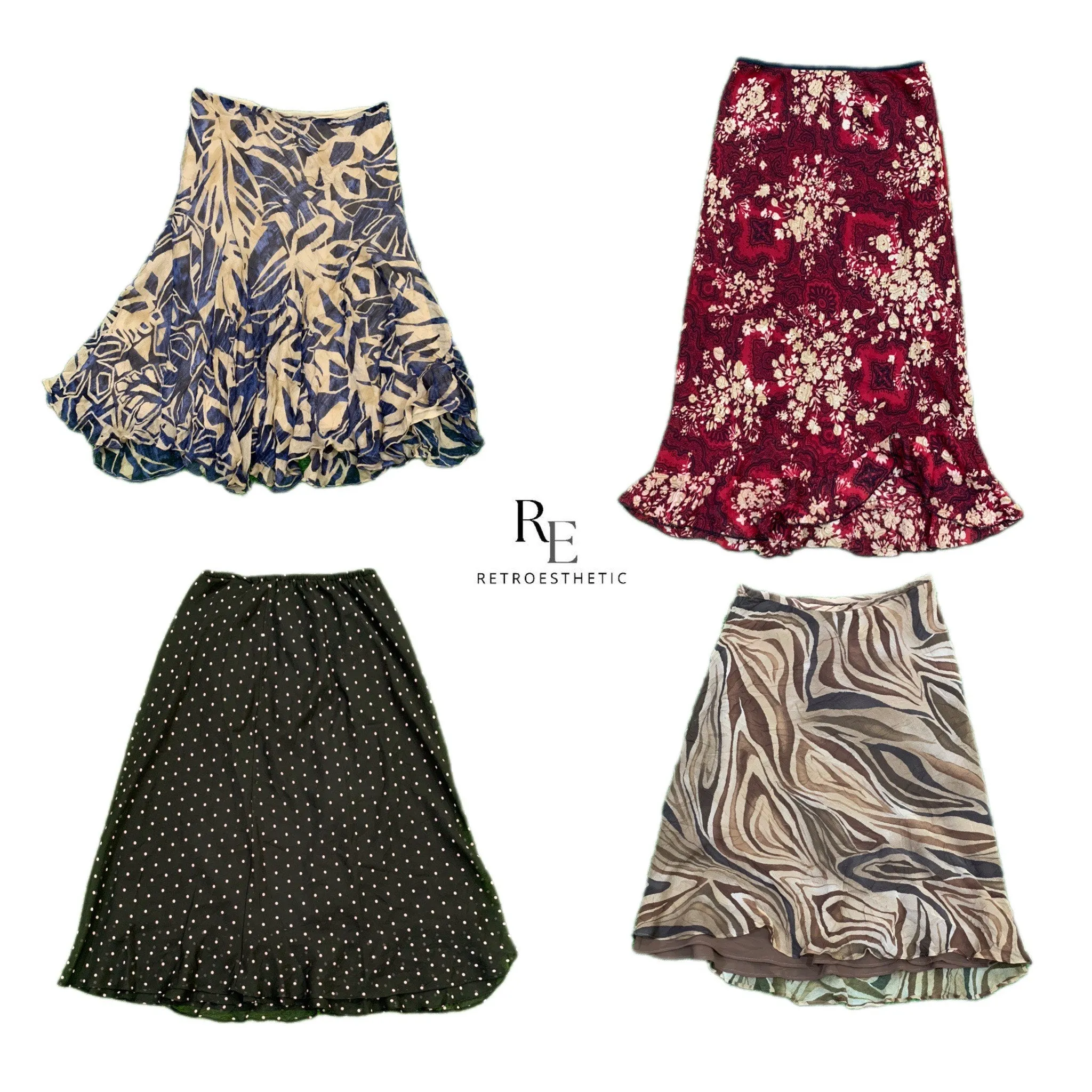 Y2K 2024 Printed Skirts (SR-031)