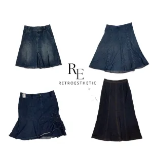 Y2K Denim Unique Skirts (SR-301)