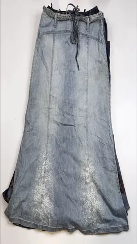 Y2K Unique Maxi Denim Skirts (RE-128)